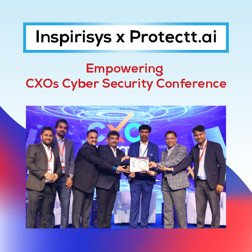 Inspirisys and Protectt.ai Showcase Cutting-Edge Mobile Security at Empowering CXOs Conference