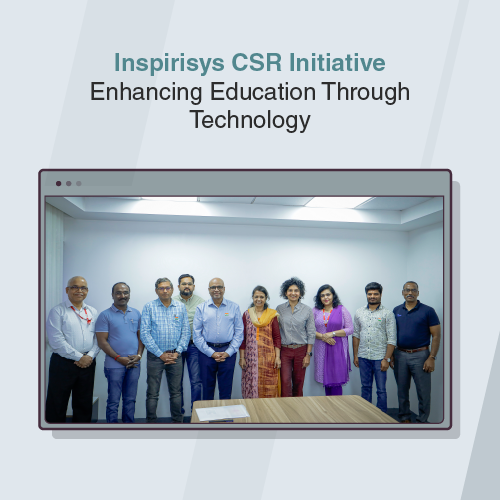 Inspirisys CSR Initiative in Partnership with Bhoomika Trust for Technology-Aided Learning Labs